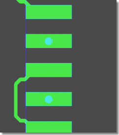 BAE Version 6.0: Autorouter Pin Connection Patterns - Microvias / Via-in-Pin Routing