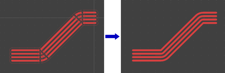 BAE Version 8.0: Layouteditor: Zusammenhngenden Bus platzieren